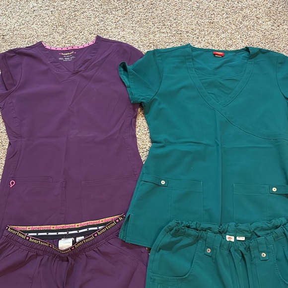 Bundle of scrubs, green, purple, dickies, heartsoul - Picture 3 of 3